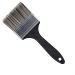 Pincel Trincha Pintura Roma   301 X 3'' Preta 301 007 - Kit C/12 