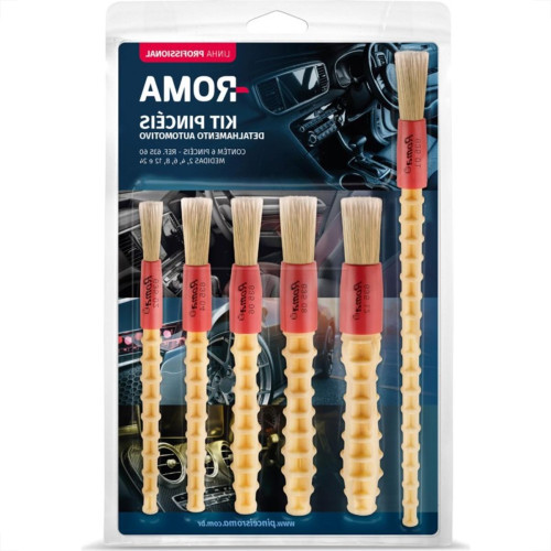 Pince Automotivo Roma Detalhamento Kit Com 6 Peças 635 60