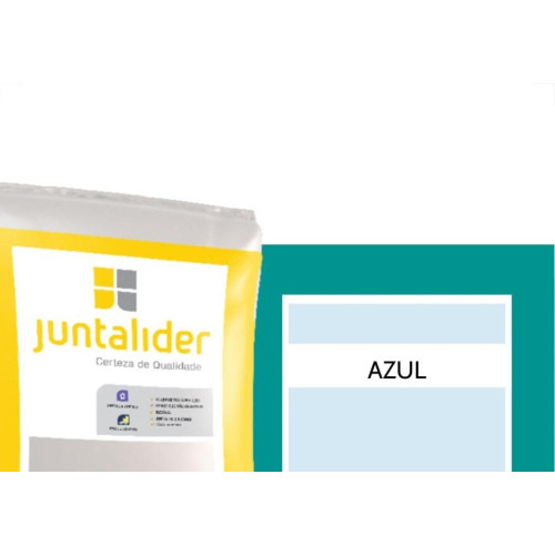 Rejunte Juntalider 4 Pacotes Com 1Kg Azul 