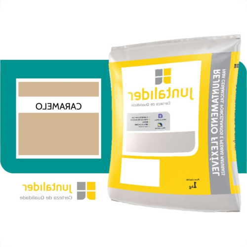 Rejunte Juntalider 4 Pacotes Com 1Kg Caramelo 