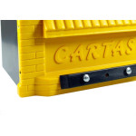 Caixa Carta Power Plastica Gradil ''Casinha''Amarela Sem Pintura 023Spam