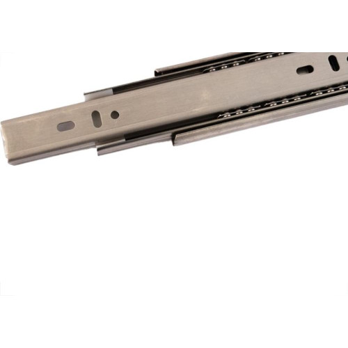 Corredica Gaveta Jomarca Telescopica Inox 45Mm/250Mm Par P2916