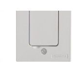 Placa Piso Aluminio Tramontina 4X2 Unha Para 1 Modulo Lux 