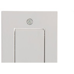 Placa Piso Aluminio Tramontina 4X2 Unha Para 1 Modulo Lux 