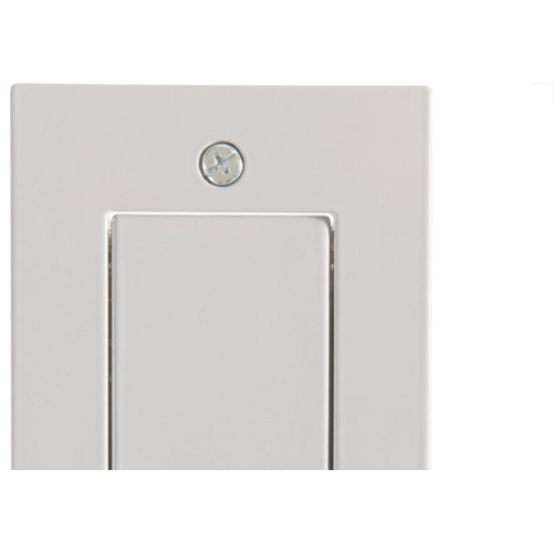 Placa Piso Aluminio Tramontina 4X2 Unha Para 1 Modulo Lux 