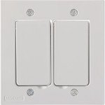 Placa Piso Aluminio Tramontina 4X4 Unha Para 2 Modulos Lux 