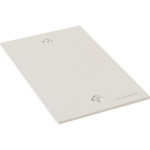 Placa Piso Aluminio  Tr.4X2 Cega