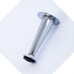 Pe Conico Para Moveis Jomarca Com Regulagem 200Mm Cromado P2696