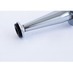 Pe Conico Para Moveis Jomarca Com Regulagem 200Mm Cromado P2696