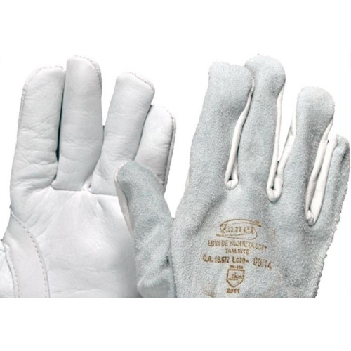 Luva Vaqueta Mista Zanel Blister Vr-26Cri