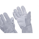 Luva Vaqueta Mista Zanel 20Cm Blister Vdr-20Cri