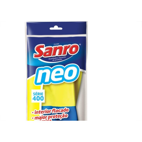 Luva Sanro (Latex+Neoprene) G Par 283E40002