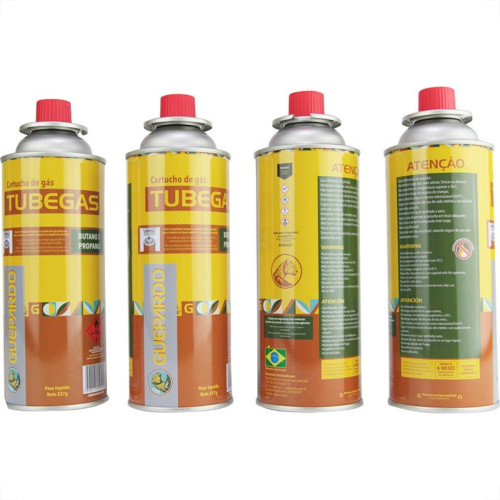 Gas Cartucho Butano Macarico/Fogareiro 227Gr Nautika Guepardo 47010