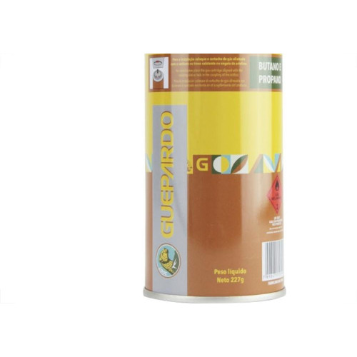 Gas Cartucho Butano Macarico/Fogareiro 227Gr Nautika Guepardo 47010