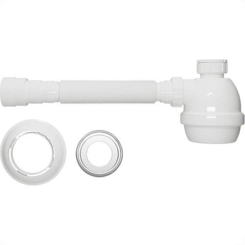 Sifao Pvc Copo Blukit Flexivel Universal Branco 031301-46