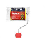 Rolo Espuma Atlas Amarelo 05Cm Com Cabo 406/5A