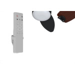 Ventilador Teto Vent Elluz 3P Pr/Tb C.Rem.Biv