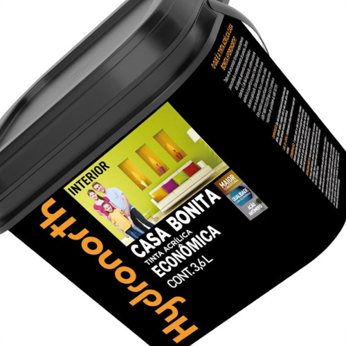 Tinta Hydronorth Casa Bonita Acrilica Economica Fosco 3,6L Verde Asiatico  Tinta Hydronorth Casa Bonita Acrilica Economica Fosco 3,6L Verde Asiatico