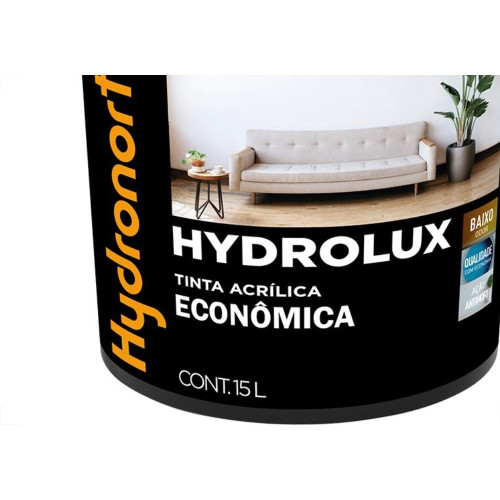 Tinta Hydronorth Hydrolux Acrilica Economica Fosco 15L Areia 