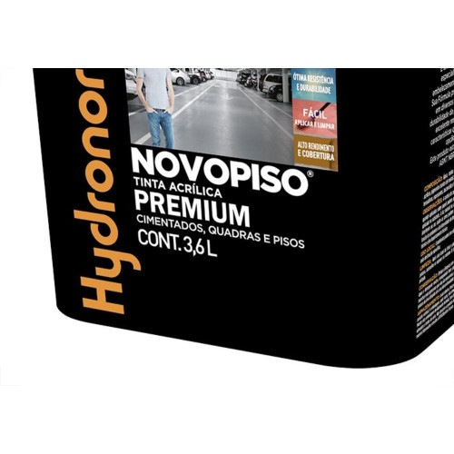 Tinta Hydronorth Novopiso Premium Piso 3,6L Fosco Ceramica Galao 