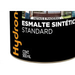 Tinta Esmalte Hydronorth Standard Fosco Para Metais E Madeiras 900Ml Branco Neve 