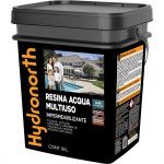 Resina Multiuso Hydronorth Acqua Color Brilhante 18L Ceramica Onix Balde 