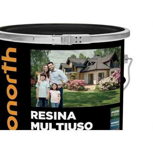 Resina Multiuso Hydronorth Solvente Fosca 18L Incolor Balde 