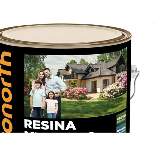 Resina Multiuso Hydronorth Solvente Fosca 3,6L Incolor Galao 