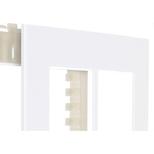 Placa Margirius Sleek 4X4 Branca (6Modulo Horizontal) Com Suporte 16018