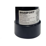 Pino Porta Lampada 2 Polos Brasfort Preto 7995 - Kit C/20 