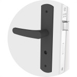 Fechadura Soprano Ipanema Esp27 Banheiro Preta 03022.0640.92