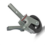 Rodizio Para Andaime Colson Base Giratoria Com Trava 140Mm 