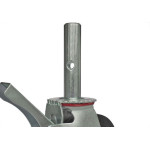 Rodizio Para Andaime Colson Base Giratoria Com Trava 140Mm 