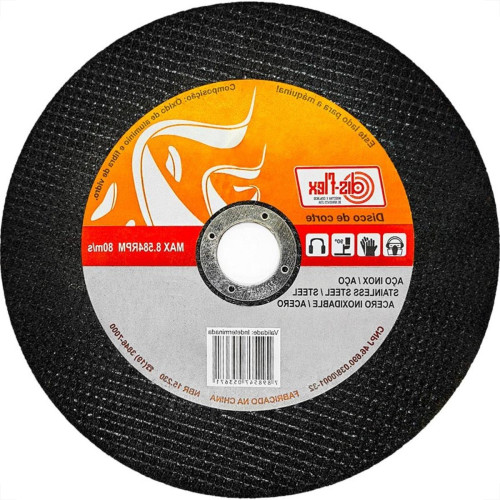 Disco De Corte Para Inox Disflex Extra Fino 4.1/2''X1,25X7/8 15.059 - Kit C/50 