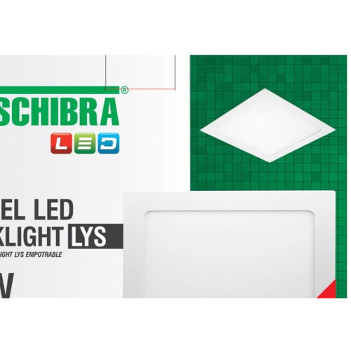 Plaf.Led Tasch.Lys Emb.Qd.24W 3000K 30Cm
