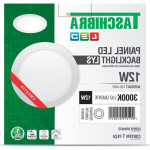 Plaf.Led Tasch.Lys Emb.Rd.12W 3000K 17Cm