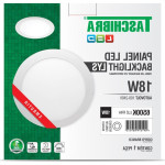 Plaf.Led Tasch.Lys Emb.Rd.18W 6500K 22Cm