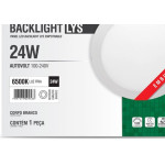 Plaf.Led Tasch.Lys Emb.Rd.24W 6500K 30Cm