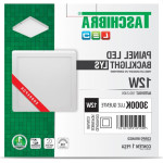 Plaf.Led Tasch.Lys Ext.Qd.12W 3000K 17Cm