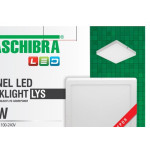 Plaf.Led Tasch.Lys Ext.Qd.12W 6500K 17Cm