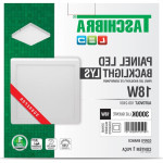 Plaf.Led Tasch.Lys Ext.Qd.18W 3000K 22Cm