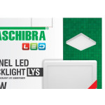 Plaf.Led Tasch.Lys Ext.Qd.18W 3000K 22Cm
