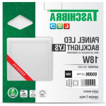 Plaf.Led Tasch.Lys Ext.Qd.18W 6500K 22Cm