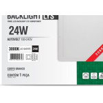 Plaf.Led Tasch.Lys Ext.Qd.24W 3000K 30Cm