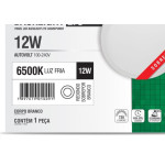Plaf.Led Tasch.Lys Ext.Rd.12W 6500K 17Cm