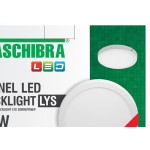 Plaf.Led Tasch.Lys Ext.Rd.18W 6500K 22Cm