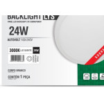 Plaf.Led Tasch.Lys Ext.Rd.24W 3000K 30Cm