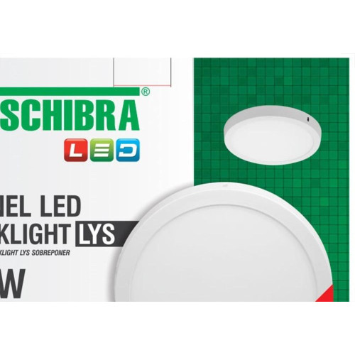 Plaf.Led Tasch.Lys Ext.Rd.24W 3000K 30Cm