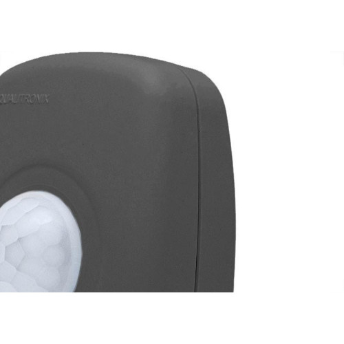 Sensor Qualitronix Parede Sobrepor Com Foto Articulavel 180° Preto Qa21Mp