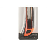 Estilete Robust Emborrachado Com 5 Laminas 18Mm 